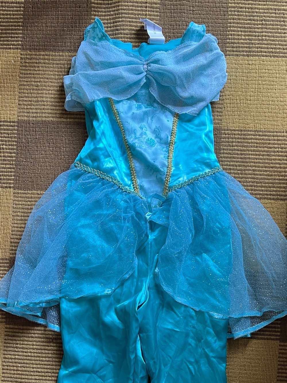 Disney Jasmine Turquoise Sparkle Princess Costume